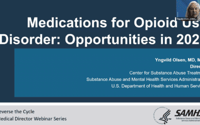 Reverse the Cycle Webinar 1: “Medications for Opioid Use Disorder (MOUD): Opportunities in 2023”
